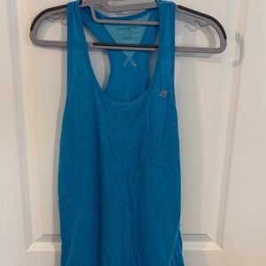 Women's Blue Performance Racerback Tank Top